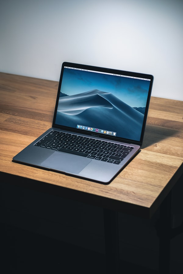 MacBook桌面工作环境